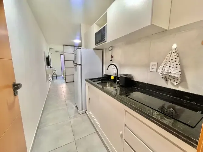Apartamento 1Q no Barra Flat mobiliado em Ponta Negra