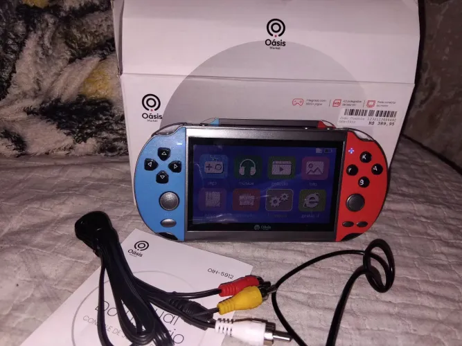 Console de jogo portátil Oásis