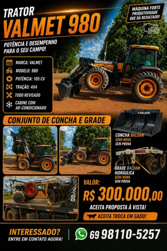 Trator Valmet