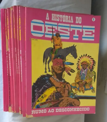 História do oeste lote 23 hq Record
