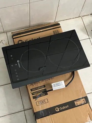 Cooktop Elétrico Gallant 2 Bocas 220V Novo na Caixa - Nunca Usad