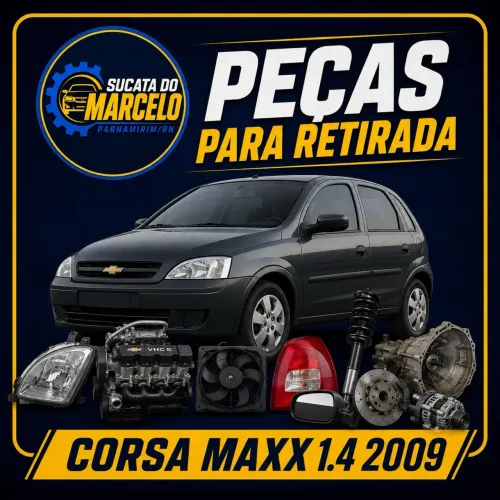 Corsa maxx 1.4 2009 (sucata) para retirada de peças