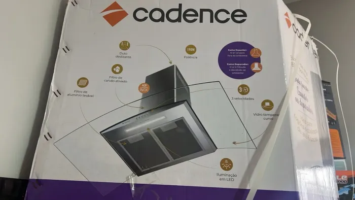 Coifa Cadence 90cm em aço inox