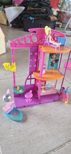 Play set Diversos itens e acessorios Polly Pocket casa