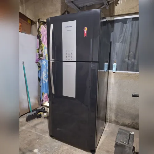 Geladeira Electrolux cinza 554L-3 meses de garantia-entrega rápida
