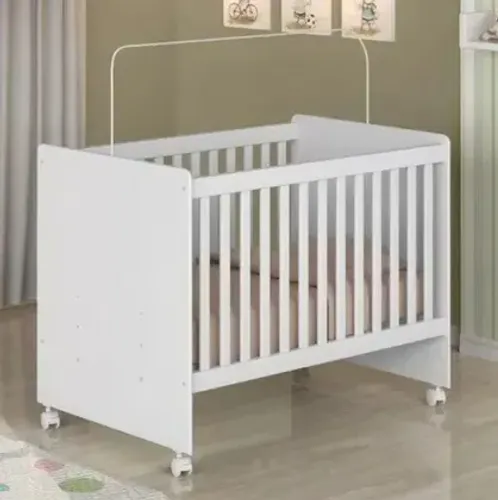 Berço americano branco 