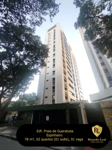 Alugo Apartamento no Espinheiro, 78 m², 02 quartos (01 suíte)