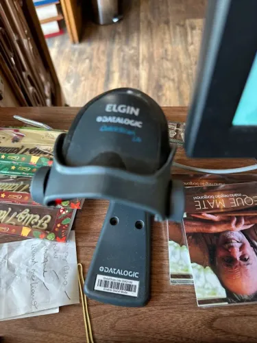 Leitor De Codigo De Barra Elgin C/ Usb Quickscan Lite Qw2120