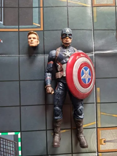 Marvel Legends - Capitão América Completo!!