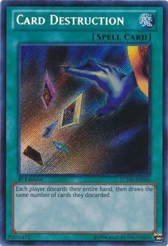 Yugioh!!! Card Destruction LCYW-EN060 Secret Rare