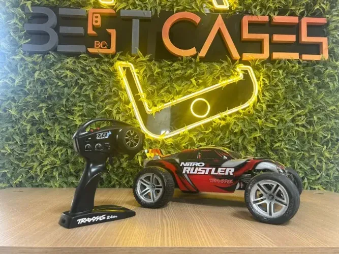 Automodelo Traxxas Nitro Rustler 1/10 2WD rtr tqi tsm