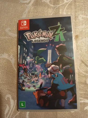 Pokémon Legends Z-A Nintendo Switch Original Mídia Física Perfeito Estado