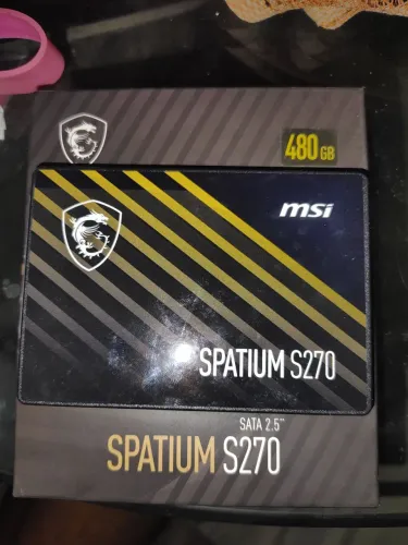 ? SSD MSI Spatium S270 480GB à venda! ?