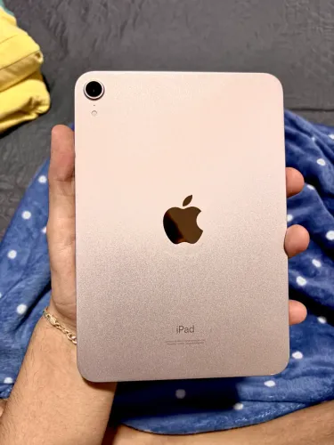 apple, ipad mini 6, 64gb rose: impecável, completo e super conservado