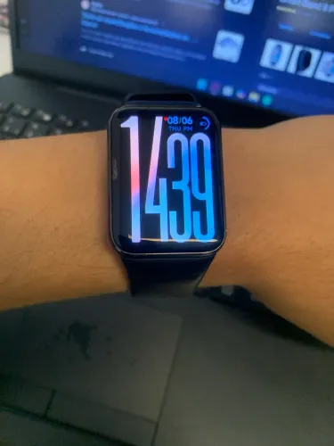 smartwatch mi band 9 pro com detalhe
