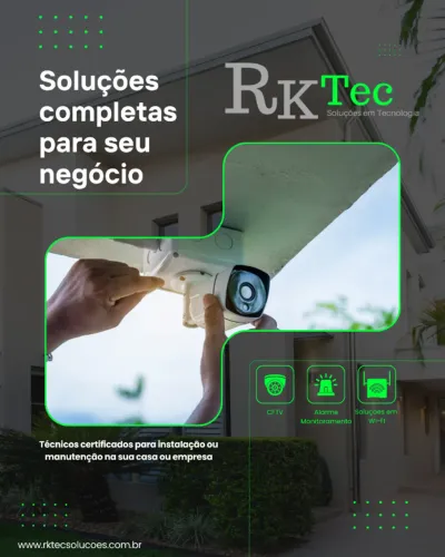 Tecnico em CFTV, Alarmes e Interfones e Controles de Acesso