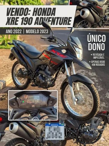 XRE 190 UNICO DONO