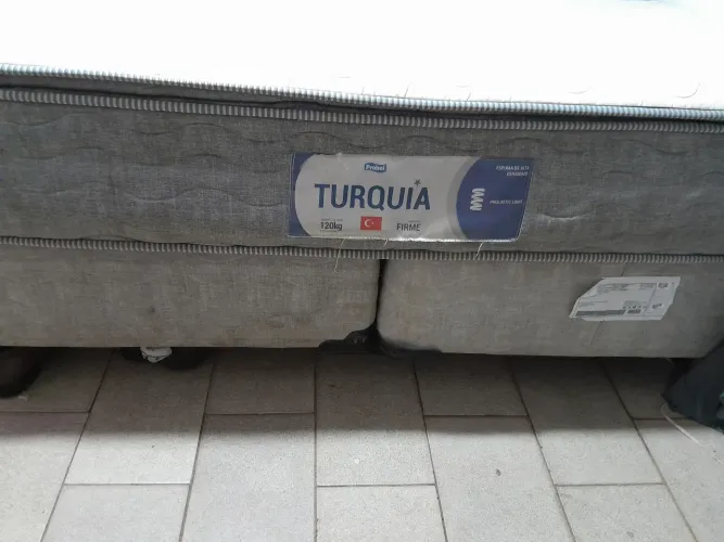 Cama box Queen venda ou troca por beliche 