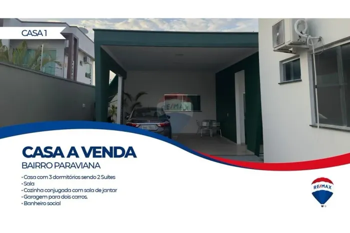Casa á Venda no Paraviana