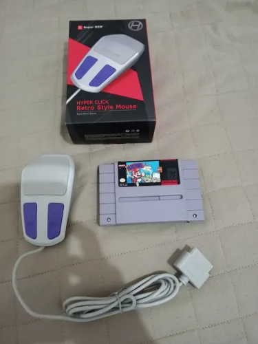Mario Paint Original + Mouse novo na Caixa.