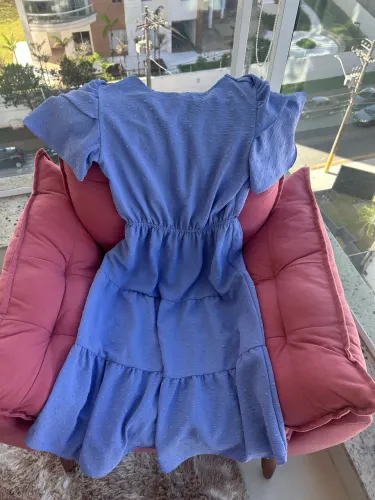 Vestido Azul bebê / M