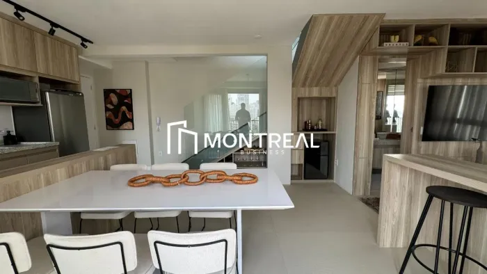 APARTAMENTO DUPLEX À VENDA EM INDIANOPOLIS, 2 SUÍTES. 1 VAGA DE GARAGEM.