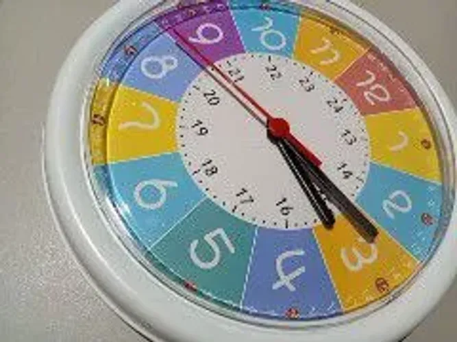 Relógio educativo 
