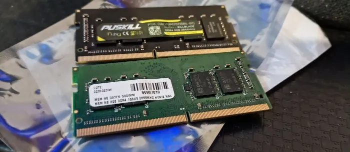 Memória notebook DDR4 2666mHz 8GB