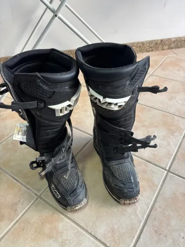 Kit de motocross TXR com capacete é bota 