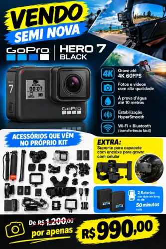 camera Go Pro Hero 7 Black