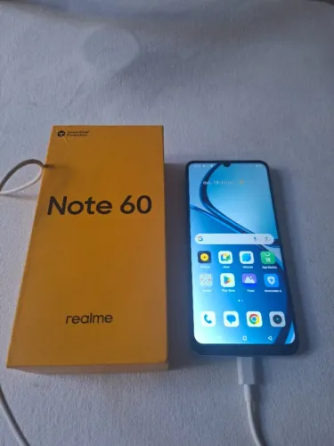 vendo celular realme note 60 em otimo estado de funcionamento e conservado ainda com caixa