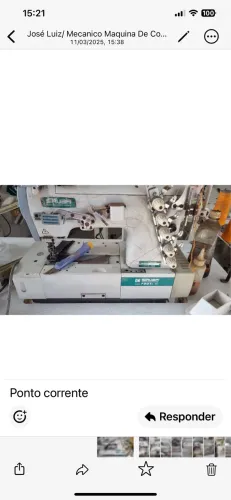 Máquina Siruba ponto corrente F007