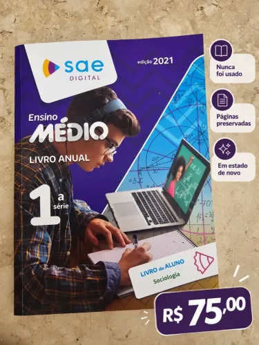 Livro Anual de Sociologia SAE Digital | Ensino Médio