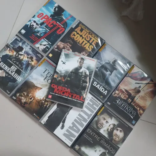 Lote 9 filmes 55 reais ou 10 cada