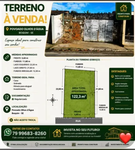 Terreno à Venda em Olhos d?Água - Excelente Localização