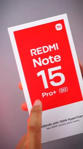 ? Redmi Note 15 Pro+ 5G 512GB 12GB Novo