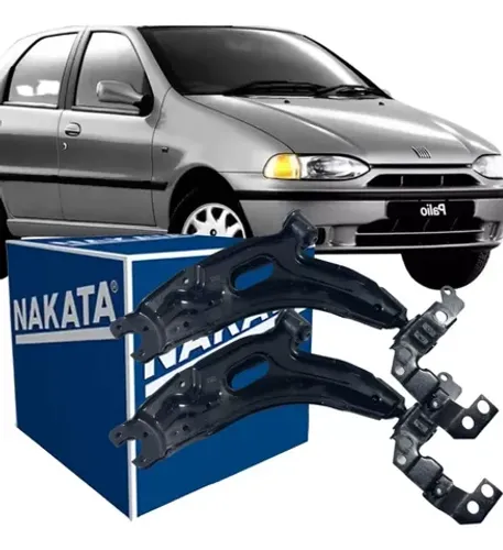 Bandeja Suspensão Dianteiro Fiat Palio 1996 à 2001 - D/E - Bucha / Mancal - Nakata