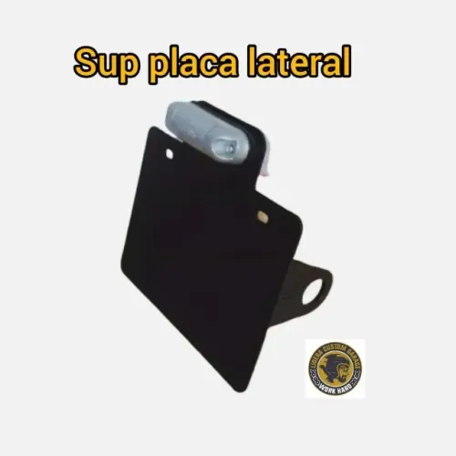 Suporte De Placa Lateral Hd Reforçado