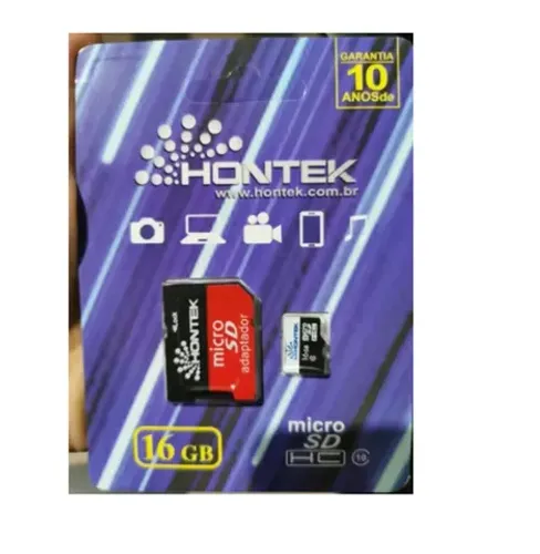 Cartão De Memoria Microsd Hc Hontek 16gb