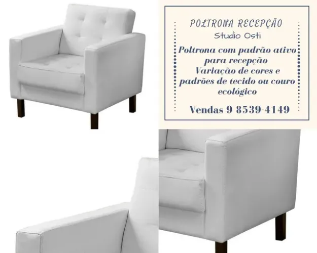 Poltrona Sala de Espera - Decoração