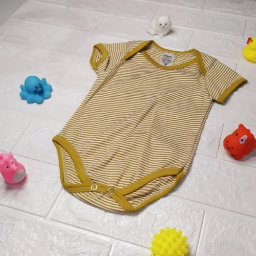 Body Baby Sem Mangas Personagem Listradinho