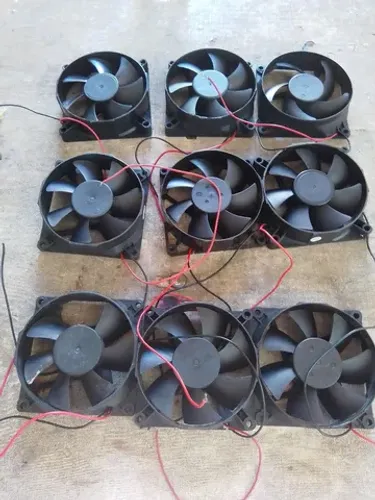 Cooler 12v.   80,80,25 de fonte pc