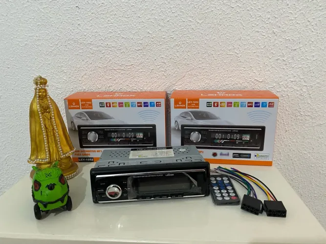 Som Automotivo MP3 Bluetooth Player LEHMOX LEY-1852