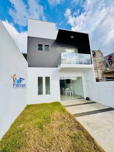 Vila Bromelia: Casas Duplex 03 quartos financiamento CAIXA leia