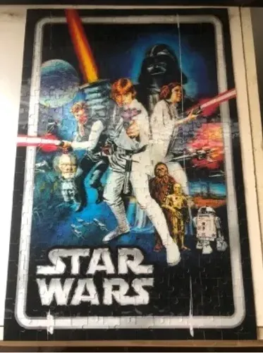 Quebra cabeça Star Wars 3D 300 peças