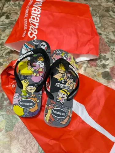 Chinelo havaianas original Cartoon network tamanho 37/38