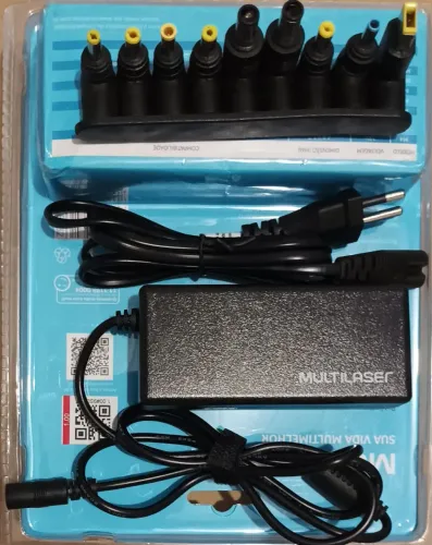 Carregador Universal Multilaser para Notebooks