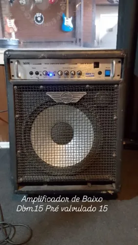  Amplificador de baixo Dbm15 Pré valvulado 15
