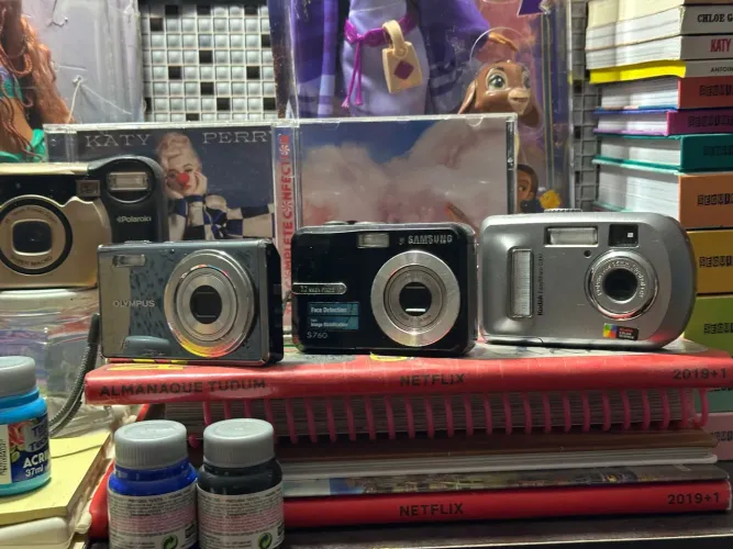 Câmeras Digitais | Cybershot | Olympus | Samsung 