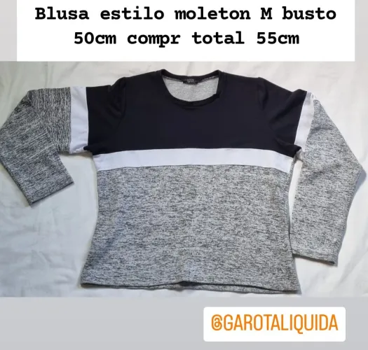 Blusa moletom estilo M